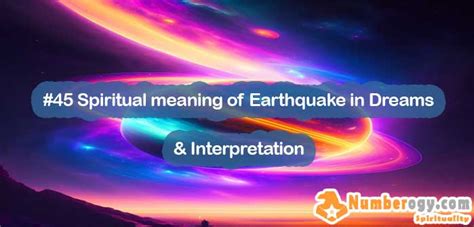 spiritual meaning of earthquake in dreams|Decoding the Meaning of Earthquakes in Dreams.